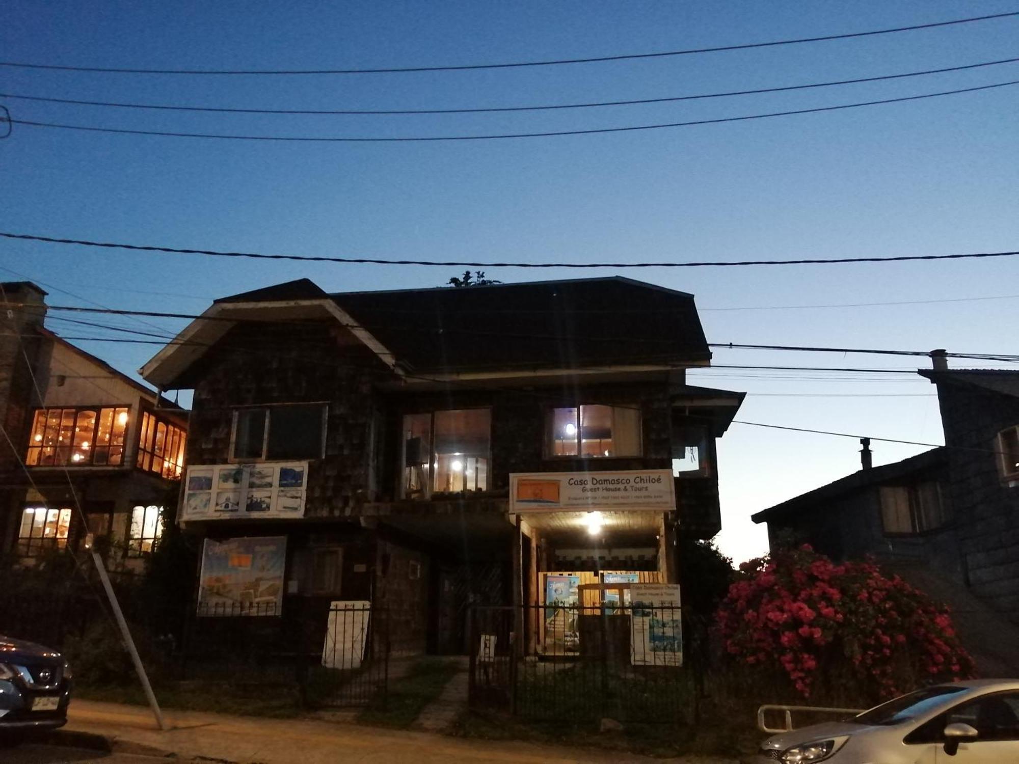 Hostal Casa Damasco Ancud Exterior foto